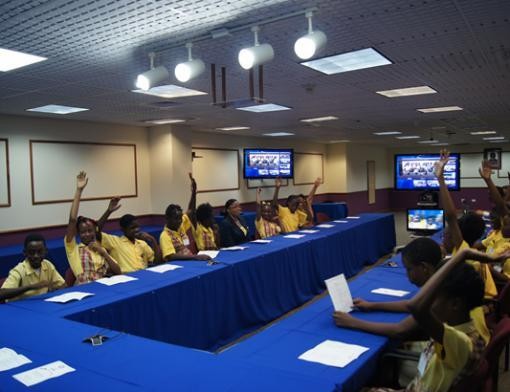 Annual Regional Interactive Session with ECCU Grade 6 Students of ECCB Primary School Mentorship Programme Annual Regional Interactive Session with ECCU Grade 6 Students of ECCB Primary School Mentorship Programme