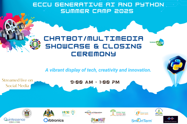 ECCU Chatbot and Multimedia Showcase Promotes Tech Growth, Creativity and Innovation Among ECCU Youth ECCU Chatbot and Multimedia Showcase Promotes Tech Growth, Creativity and Innovation Among ECCU Youth