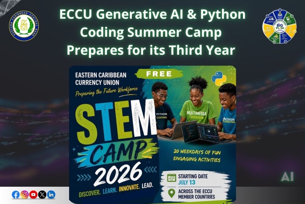 ECCU Generative AI & Python Coding Summer Camp Prepares for its Third Year