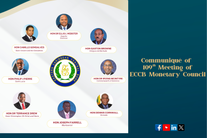 Communique of the 109th Meeting of the ECCB Monetary Council